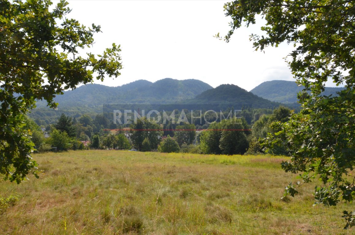 Działka inwestycyjna 0,59 ha z garażami, media, blisko gór Wałbrzych, Podgórze  5 983m2 Foto 1