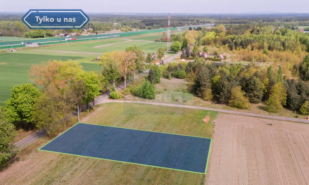 Działka budowlana 1468 m2 w Wikłowie, las, media Kruszyna, Jana Sobieskiego  1 468m2 Foto 1