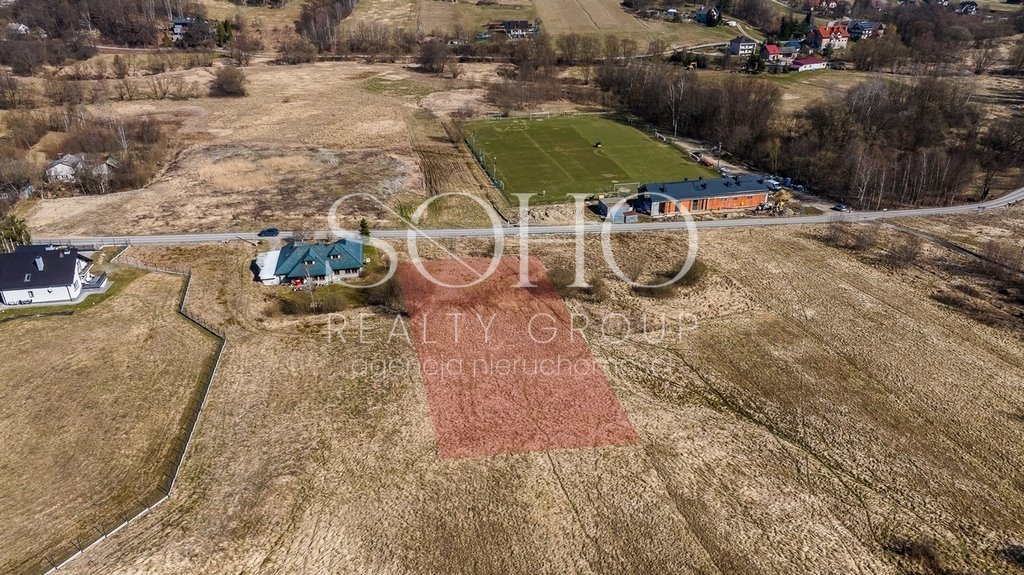 Widokowa działka 22 ar z mediami, Głogoczów - polecam! Głogoczów  2 217m2 Foto 1