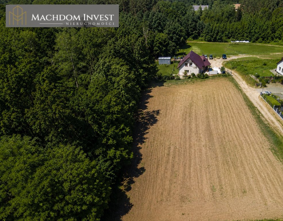 Działka 1032 m² z lasem, media, spokój - polecam Terespol Pomorski  1 032m2 Foto 1