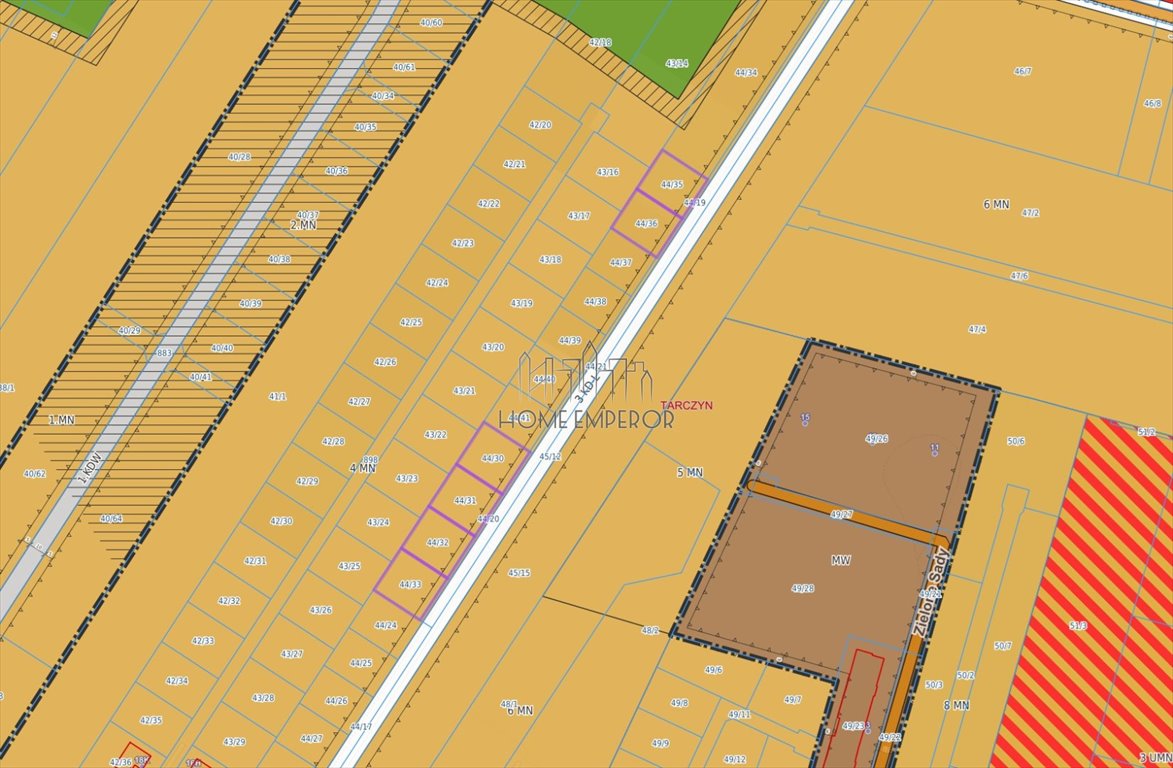Do sprzedania działka 873 m² pod zabudowę jednorodzinną Tarczyn, Lawendowa  873m2 Foto 1