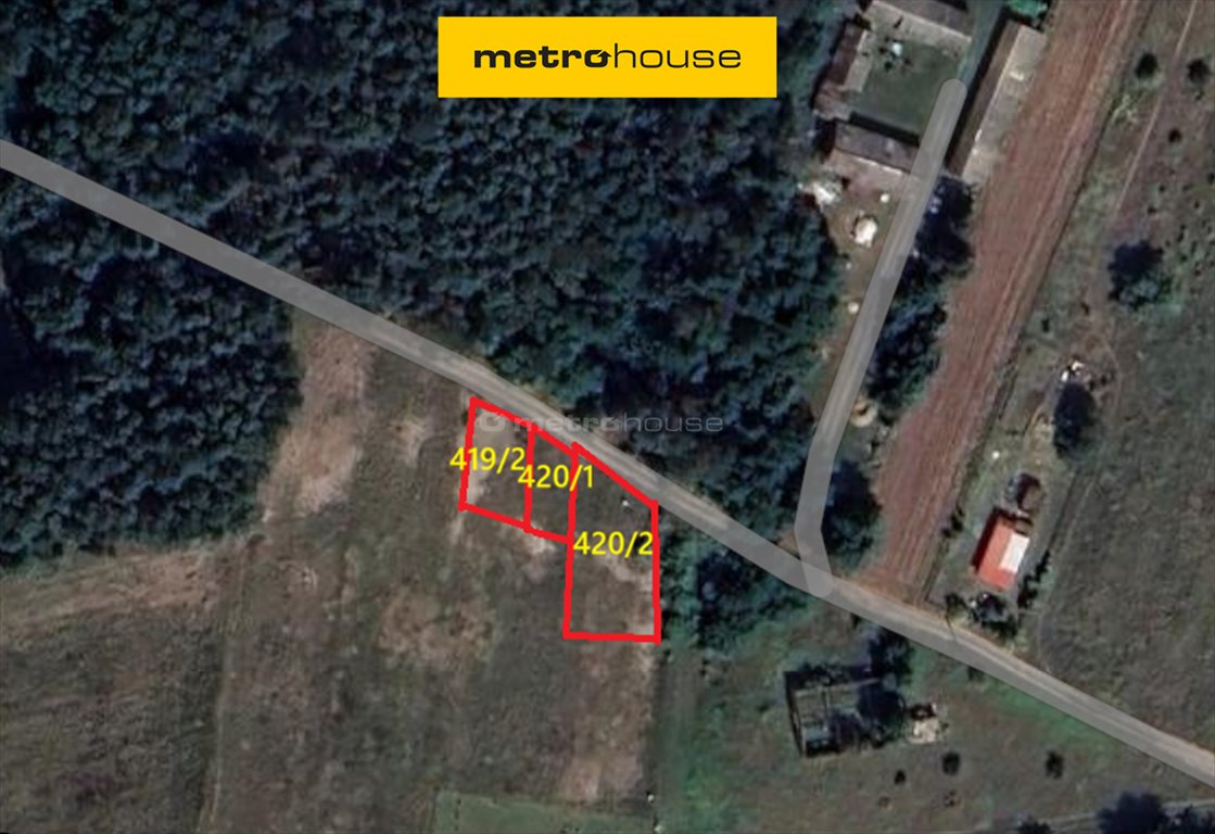 Działki rolne w Księżej Wólce, 2479 m², spokojna okolica Księża Wólka  403m2 Foto 1