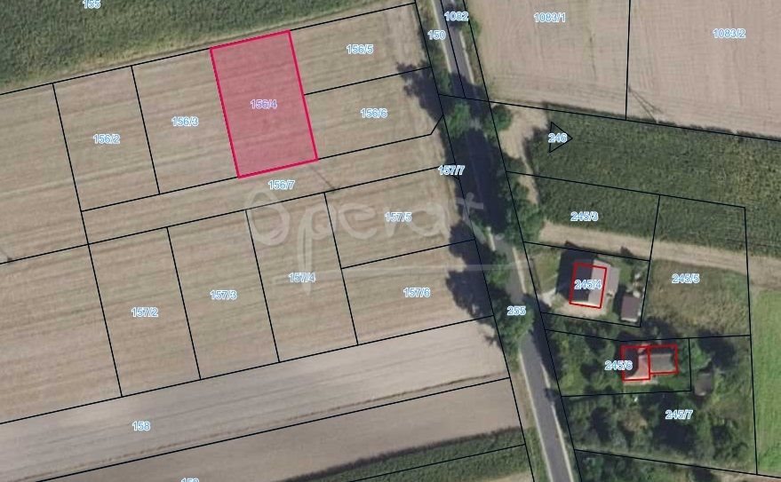 Działka budowlana 944 m² z mediami przy drodze asfaltowej Gliśnica, Gliśnica  944m2 Foto 1