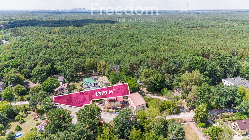Działka z domami i lasem, 1379 m², Warszawa Wesoła Warszawa, Wesoła, Stara Miłosna, Szkolna  1 379m2 Foto 1