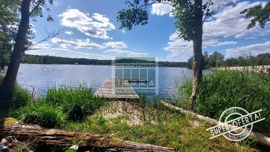 Działka 2243 m² z linią brzegową - jezioro i domek Dobroszów Mały  2 243m2 Foto 1