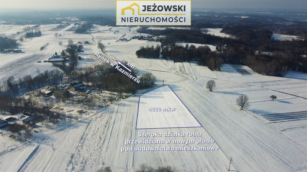 Działka rolna na sprzedaż Wierzchoniów  4 400m2 Foto 1