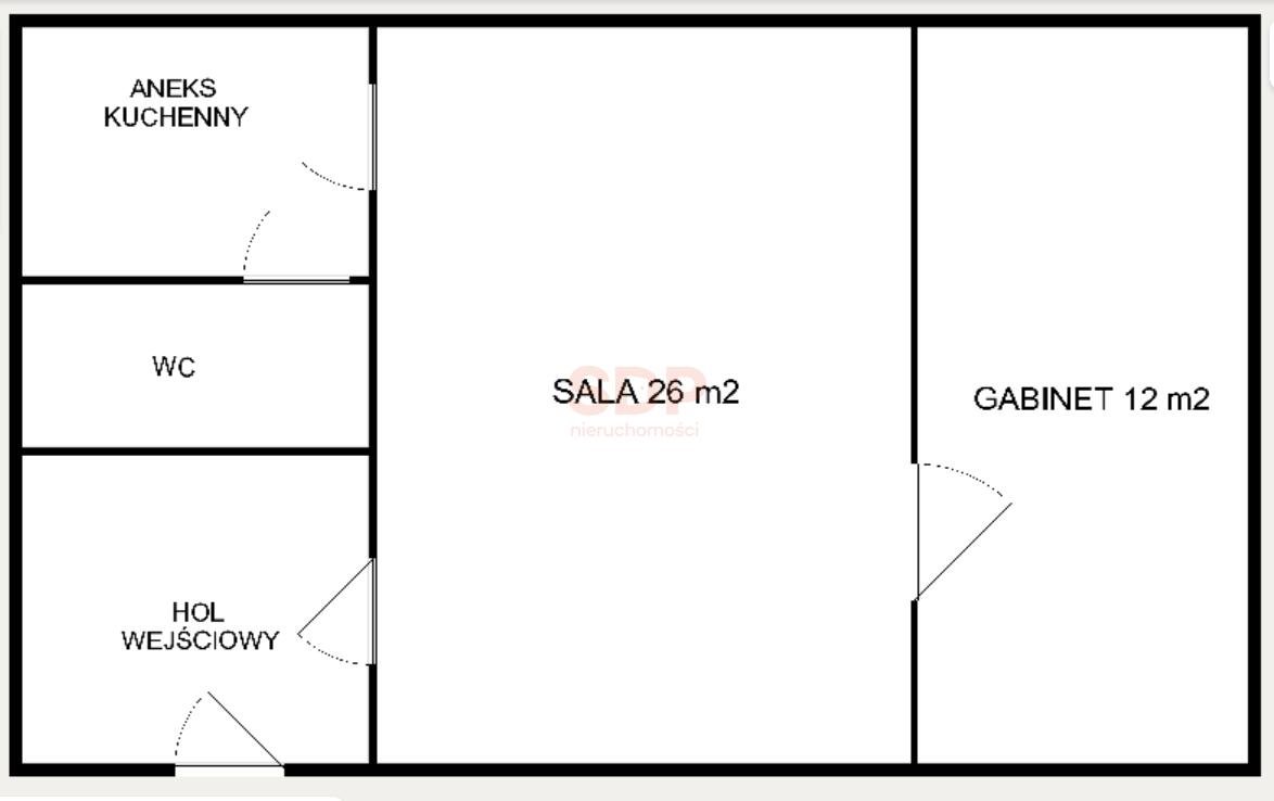 Lokal użytkowy na sprzedaż Wrocław, Dokerska  38m2 Foto 1