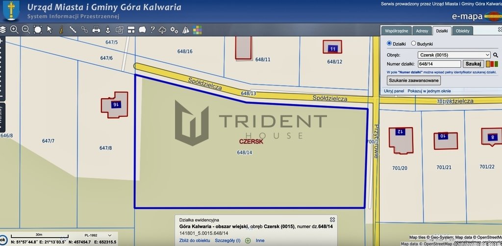 Działka budowlana na sprzedaż Czersk  7 308m2 Foto 1
