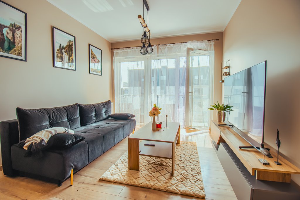 Nowoczesne 2-pokojowe mieszkanie z balkonem i widokiem na Wisłę Bydgoszcz, Fordońska  41m2 Foto 1