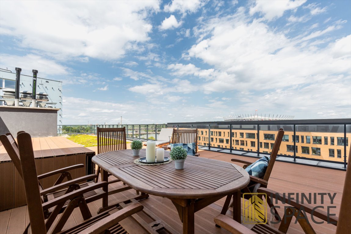 Ekskluzywny apartament z 130 m² tarasem i widokiem na Wisłę Warszawa, Śródmieście Powiśle  51m2 Foto 1