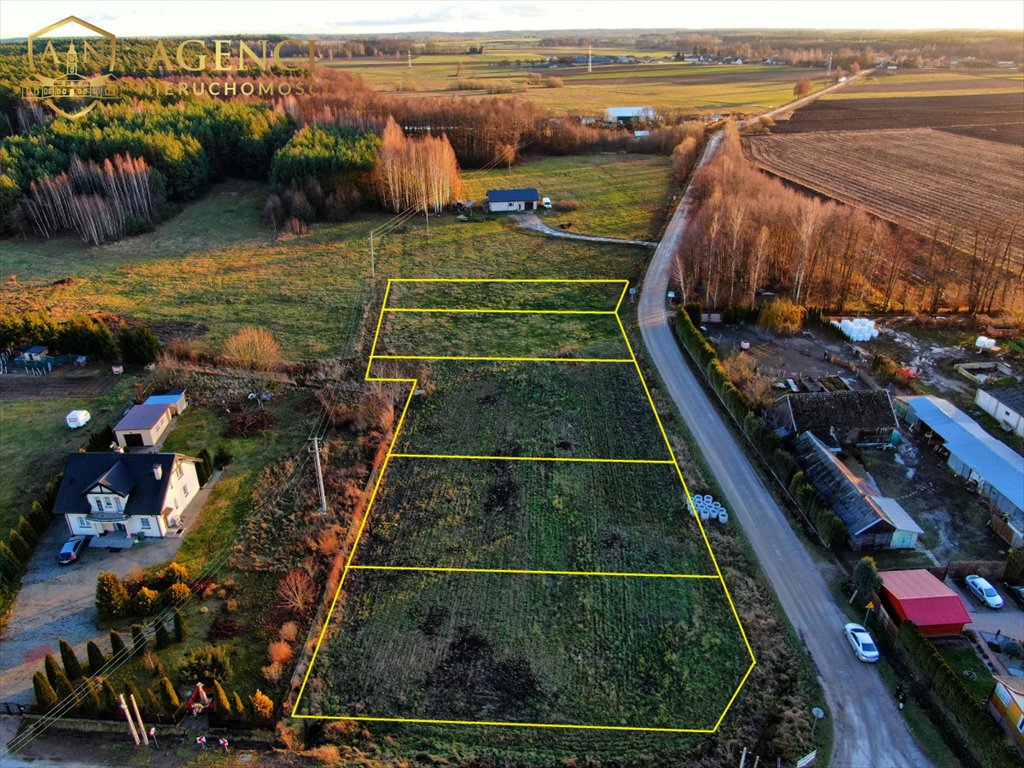 Działka budowlana na sprzedaż Lubejki  1 106m2 Foto 1