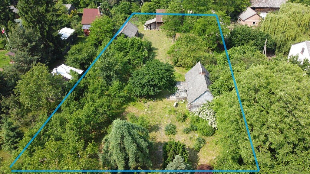 Urokliwe siedlisko 36 m² na dużej działce 2085 m² Kaliszany-Kolonia  36m2 Foto 1