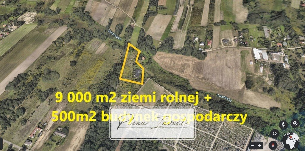 Działka rolna na sprzedaż Łódź, Bałuty  9 100m2 Foto 1