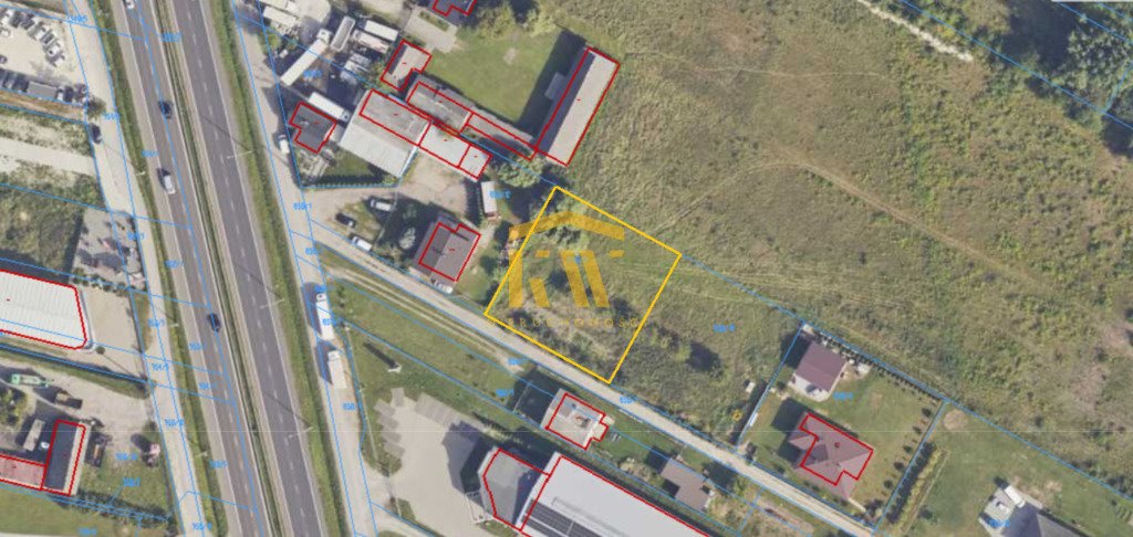 Działka pod zabudowę 1285 m² z mediami i możliwością powiększenia Wielogóra  1 285m2 Foto 1