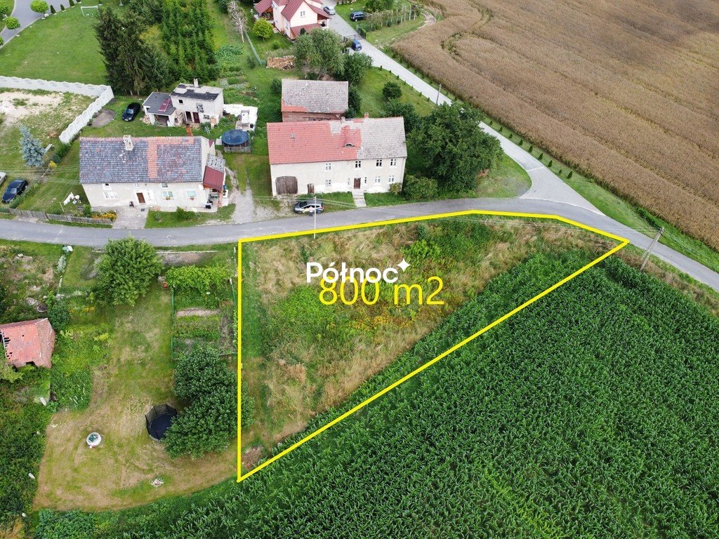 Działka 800 m2 pod zabudowę i uprawy w Zebrzydowej Zebrzydowa  800m2 Foto 1