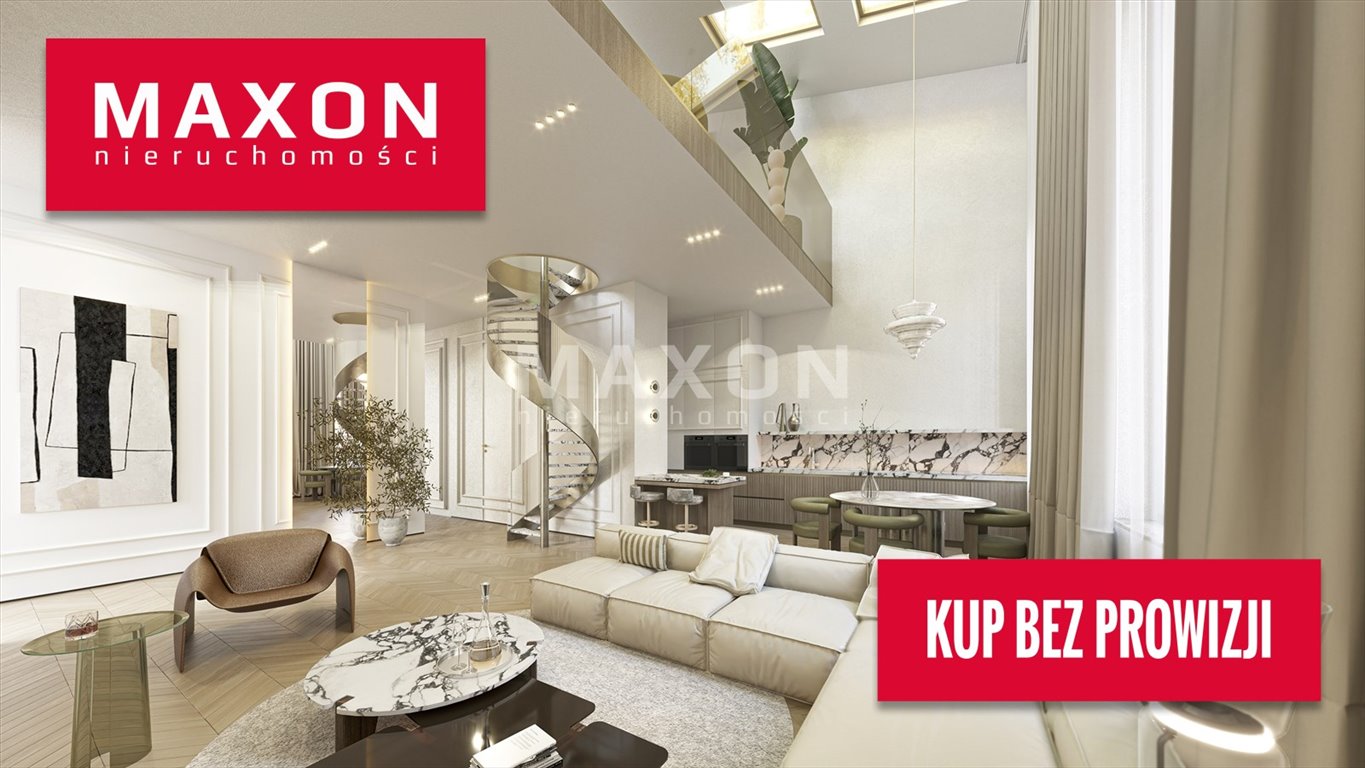 Luksusowy apartament 54 m² z antresolą w Mokotowie zapraszam Warszawa, Mokotów, ul. Stępińska  55m2 Foto 1