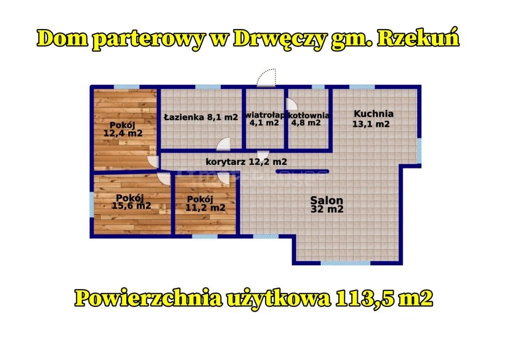 Dom na sprzedaż Drwęcz, Wesoła  114m2 Foto 17