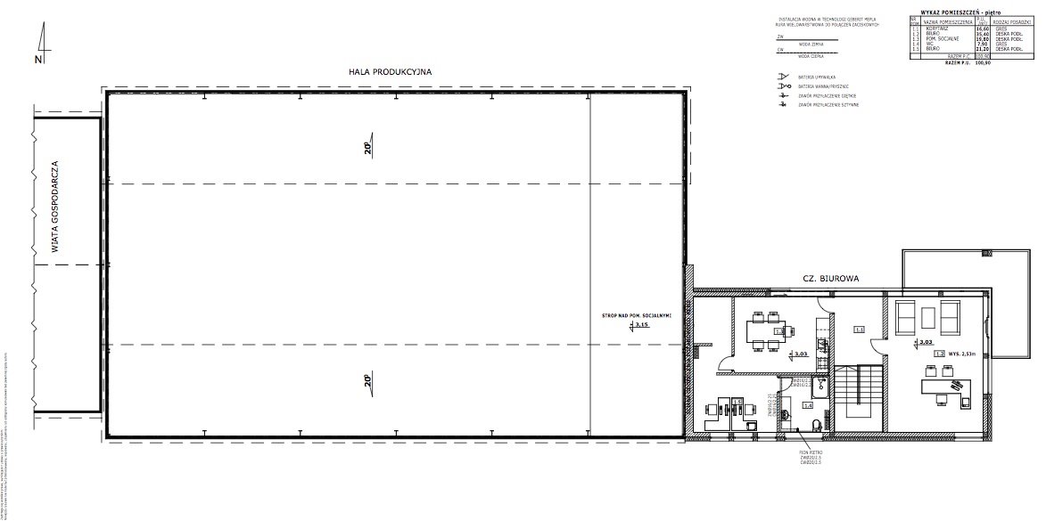 Lokal użytkowy na wynajem nowodworski  1 300m2 Foto 17