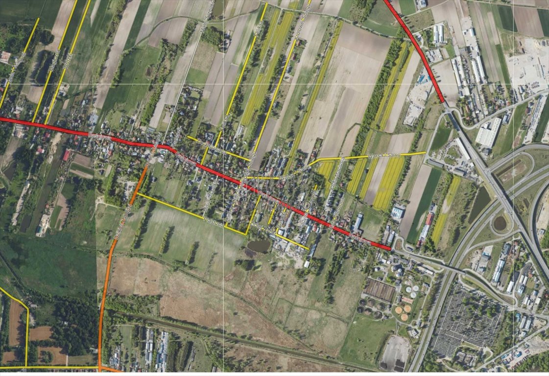 Do sprzedania działka 2156 m² w Domaniewie z planem pod zabudowę Domaniew  2 156m2 Foto 1