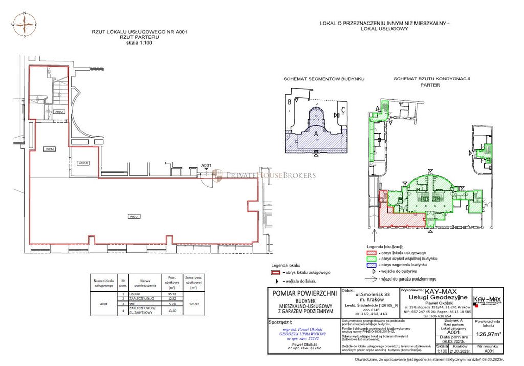 Lokal użytkowy na sprzedaż Kraków, Stare Miasto, Stare Miasto, Smoleńsk  127m2 Foto 9