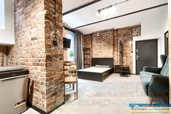 Stylowa kawalerka 26 m2 w centrum Poznania z pełnym wyposażeniem Poznań, Stare Miasto, Święty Wojciech  26m2 Foto 1