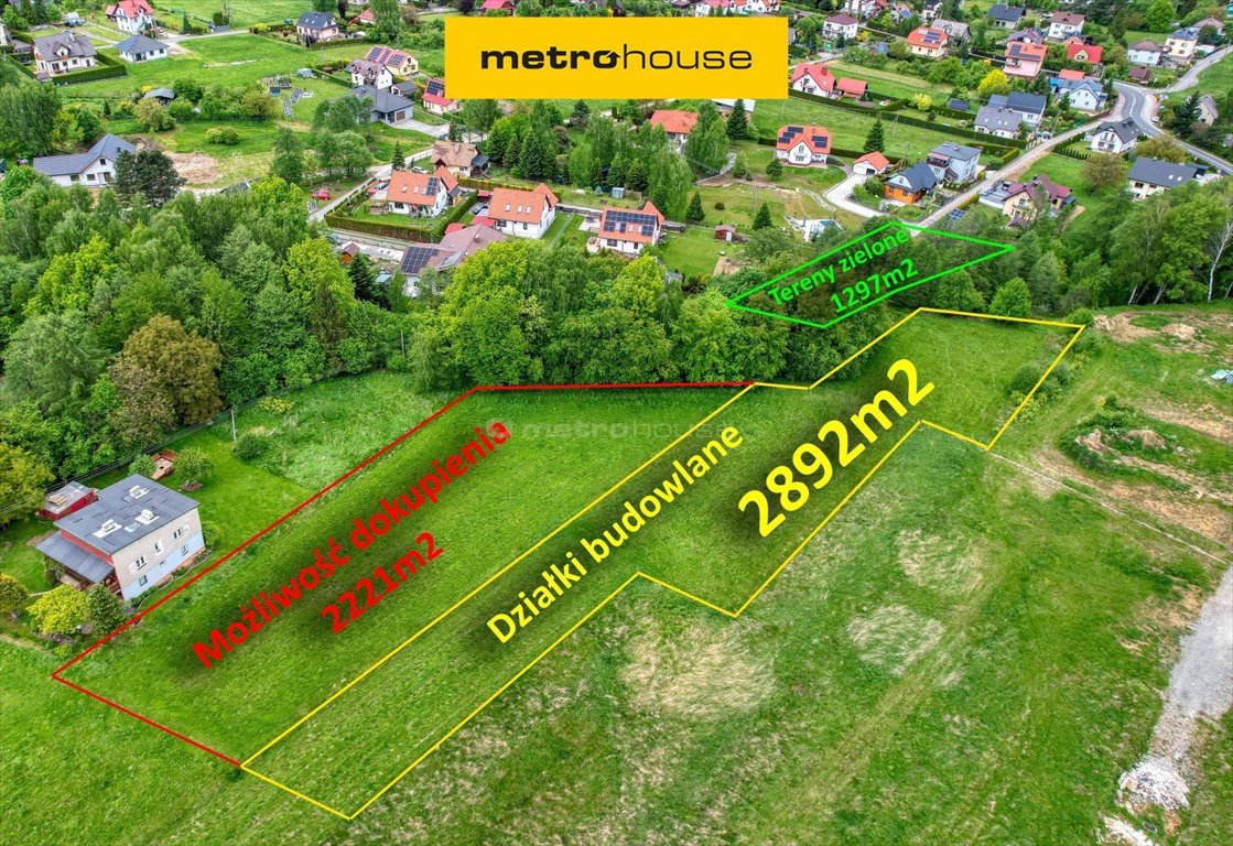 Działka budowlana na sprzedaż Buczkowice  4 189m2 Foto 1