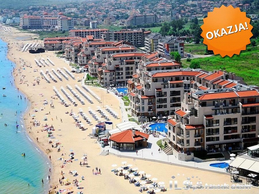 Mieszkanie dwupokojowe na sprzedaż Bułgaria, Obzor, OBZOR BEACH RESORT  48m2 Foto 1