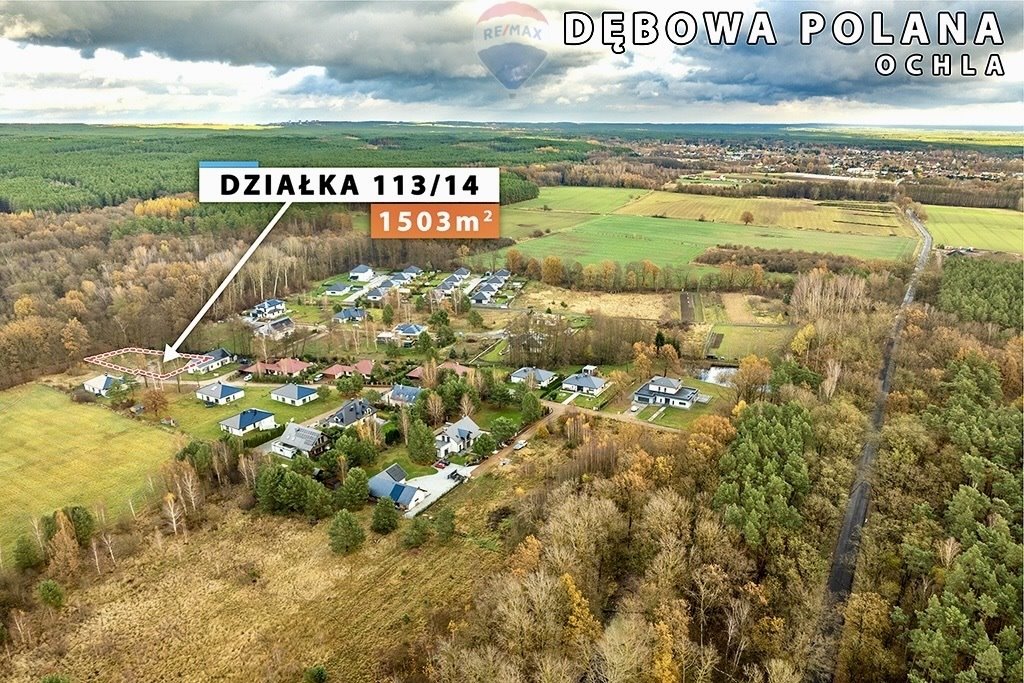 Działka budowlana na sprzedaż Zielona Góra, Ochla, Ochla-Dębowa Polana  1 503m2 Foto 7