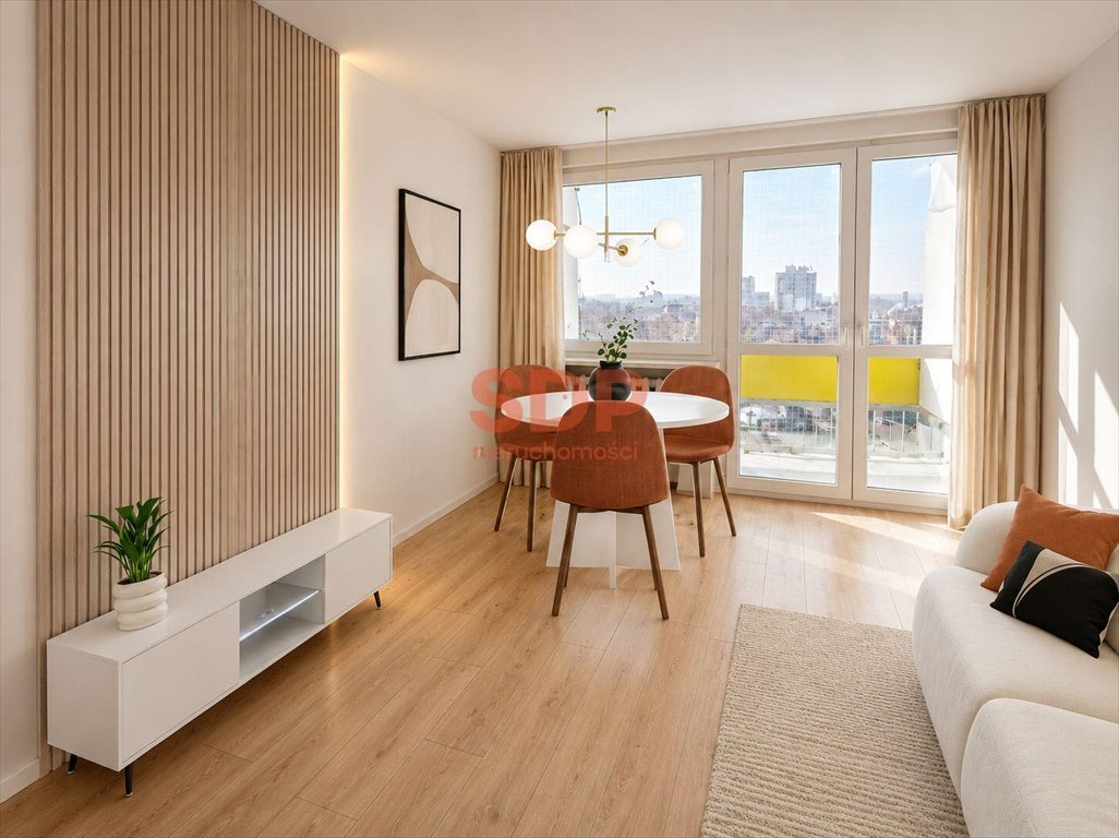Do sprzedania przestronne 2-pokojowe mieszkanie 41,5 m² z balkonem Wrocław, Fabryczna, Popowice, Niedźwiedzia  42m2 Foto 1