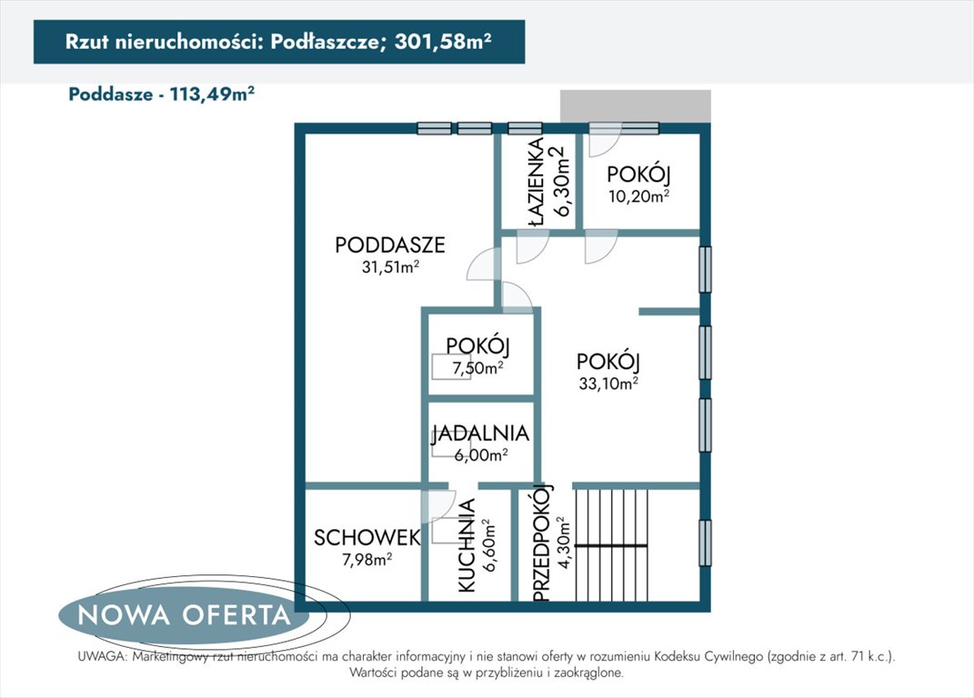 Dom na sprzedaż Podłaszcze  302m2 Foto 6