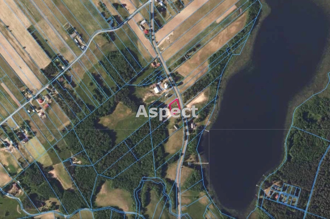 Działka nad jeziorem Ilgiełk w Dubowie – 1121 m², media, asfalt Dubowo  1 221m2 Foto 1