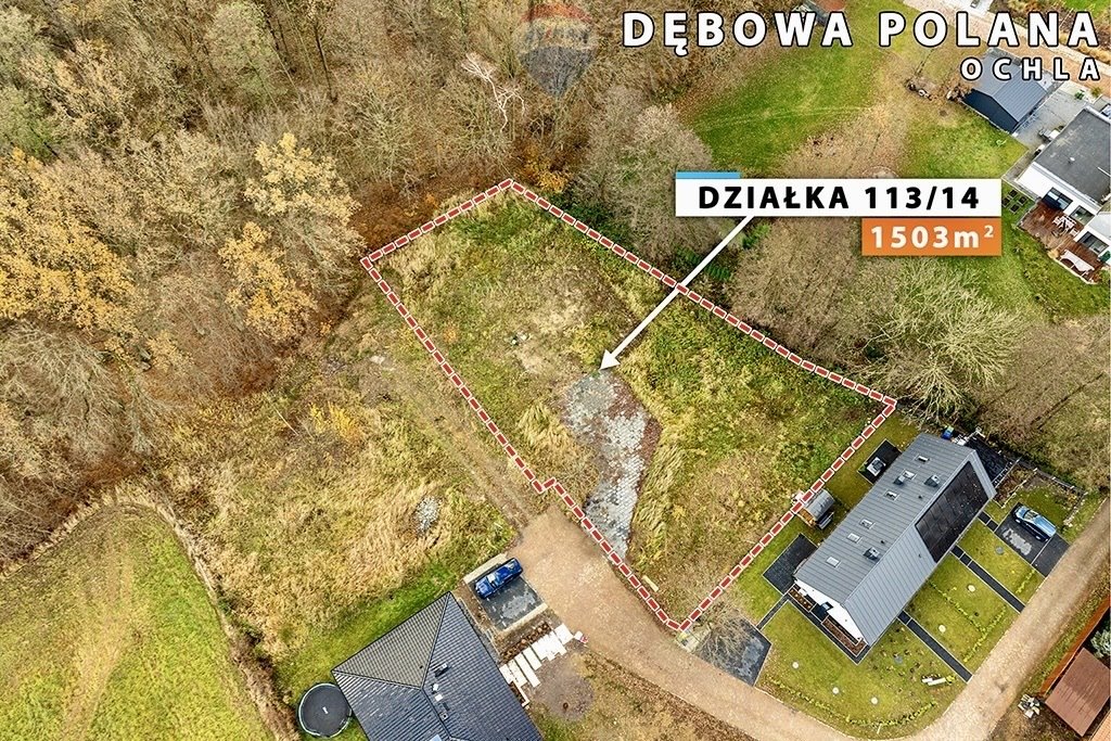 Działka budowlana na sprzedaż Zielona Góra, Ochla, Ochla-Dębowa Polana  1 503m2 Foto 14