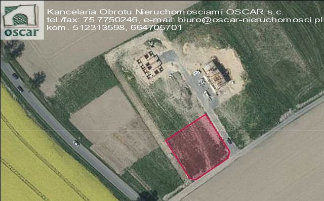 Działka budowlana 1019 m² w Łagowie – idealna pod dom! Łagów  1 019m2 Foto 1