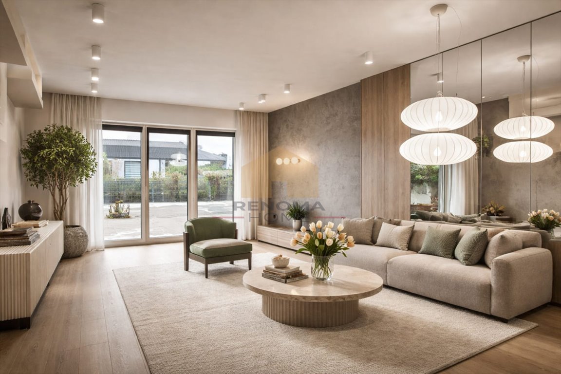 Nowoczesny dom szeregowy 83 m² z ogrodem i 2 miejscami Smolec  83m2 Foto 1