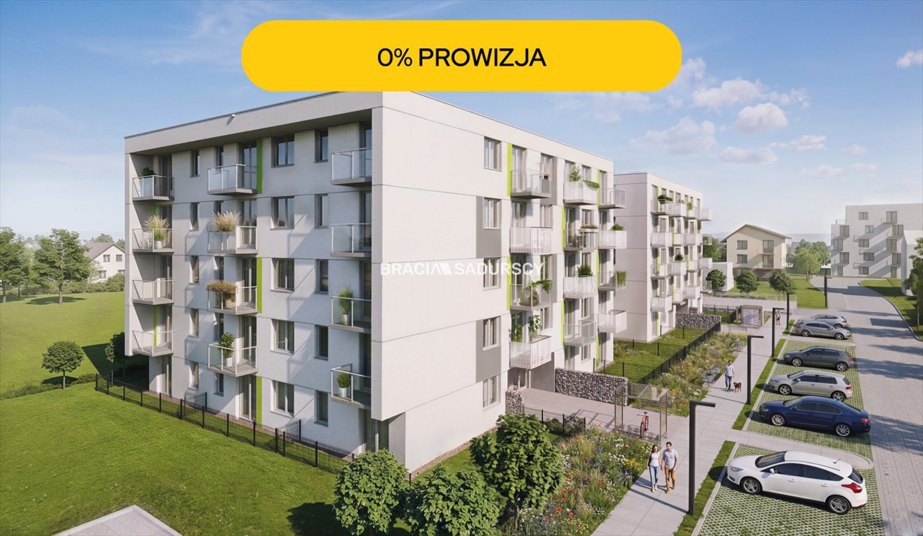 Do sprzedania nowoczesne 2-pokojowe mieszkanie z balkonem i garażem Skawina, Skawina, Skawina, Skawina  41m2 Foto 1