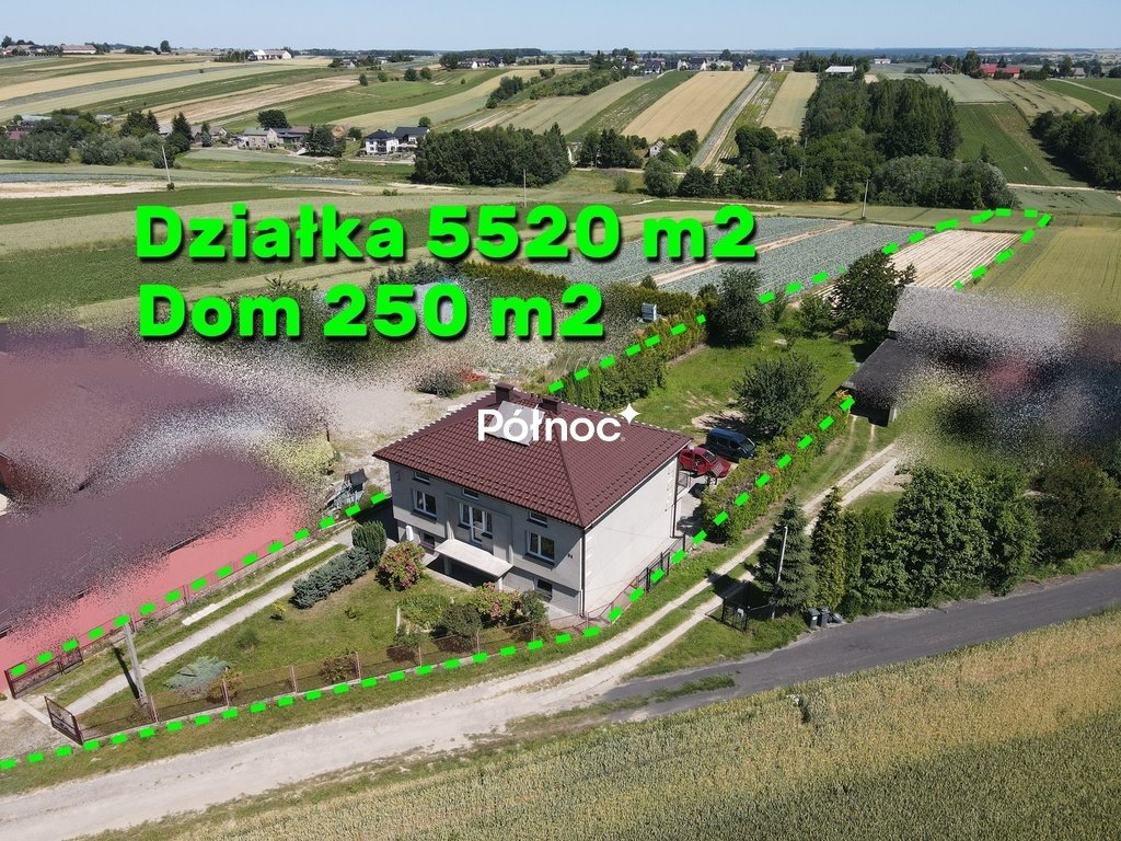 Dom z potencjałem, 250 m2, 5520 m2 działki, solar Wolbrom  250m2 Foto 1