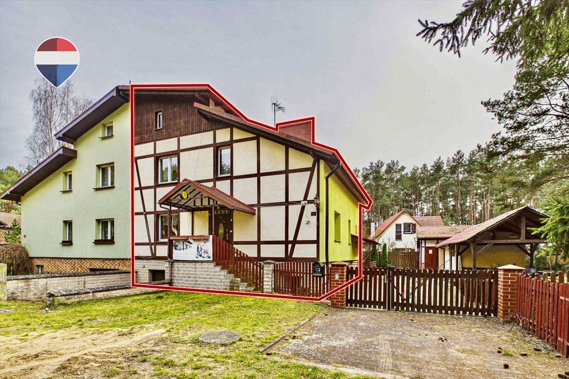 Do sprzedania dom z jezioro, ogród, garaż i domki letniskowe Lubiatów, Wrzosowa 42  226m2 Foto 1