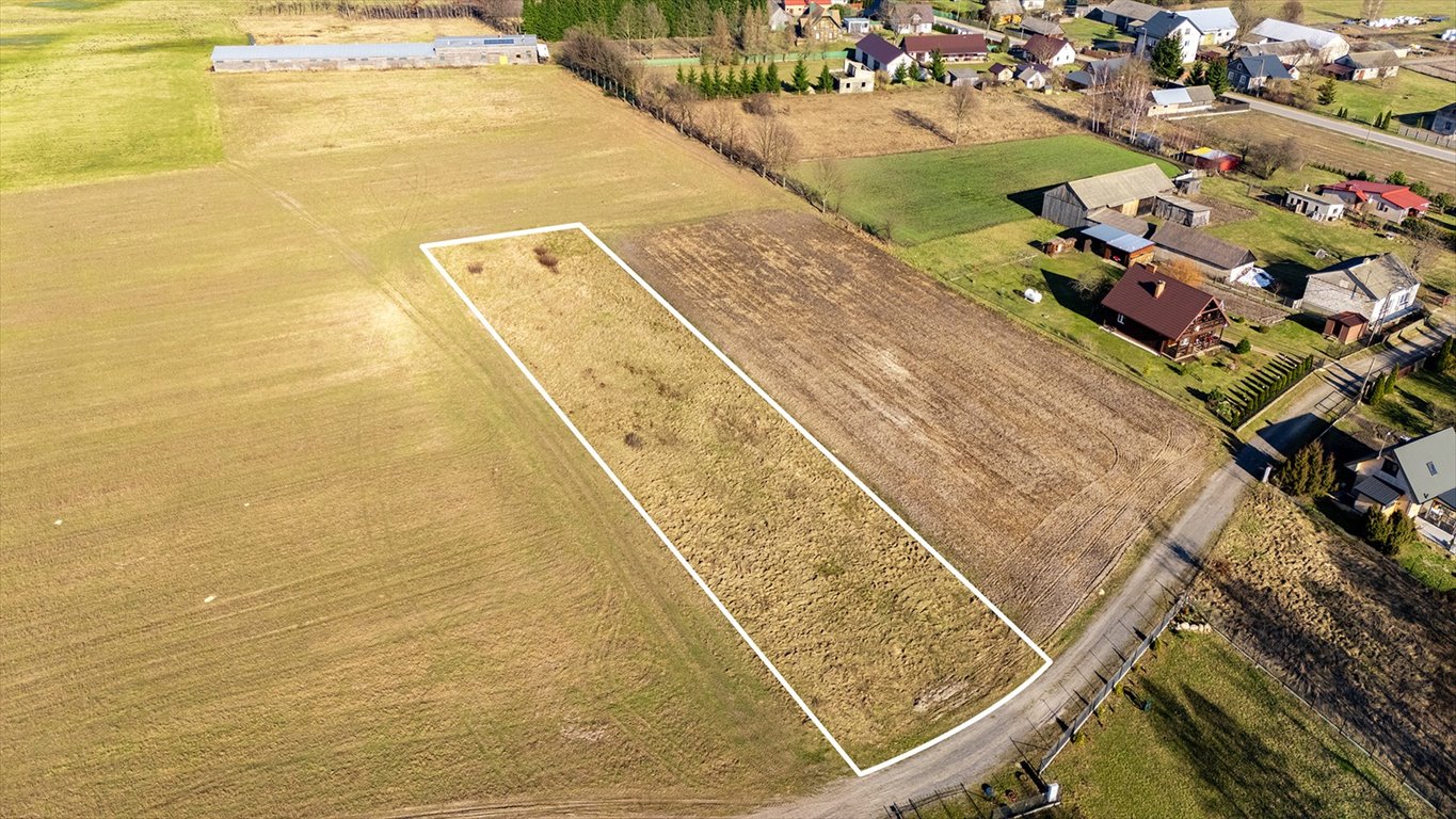 Sprzedam działkę 2500 m² w Borkach z dojazdem asfaltowym Borki  2 500m2 Foto 1
