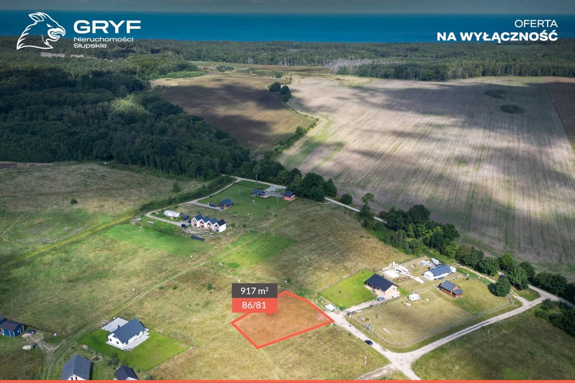Działka 917 m² blisko morza w Wytownie - polecam: Wytowno: Sztormowa