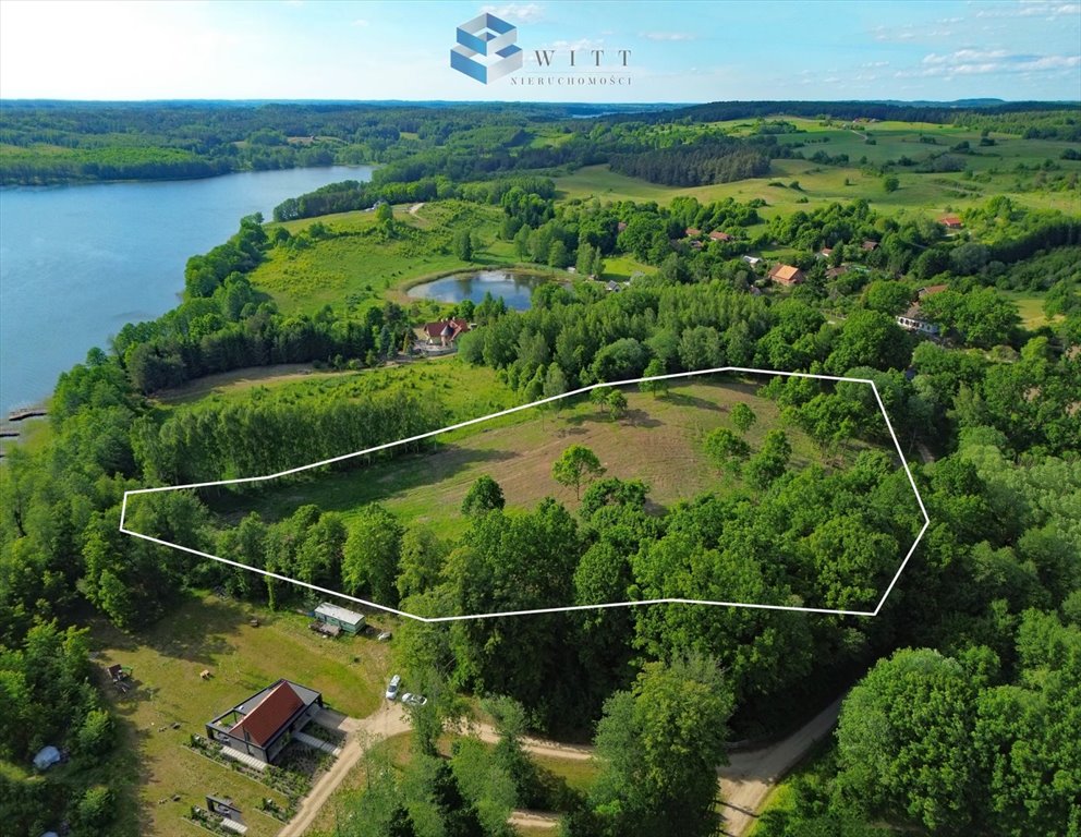 Działka nad jeziorem z panoramicznym widokiem - polecam! Gubity  14 865m2 Foto 1