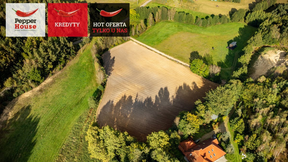 Działka budowlana z warunkami zabudowy, lasy i jeziora Rąb, Trzy Rzeki, Jarzębinowa  1 380m2 Foto 1