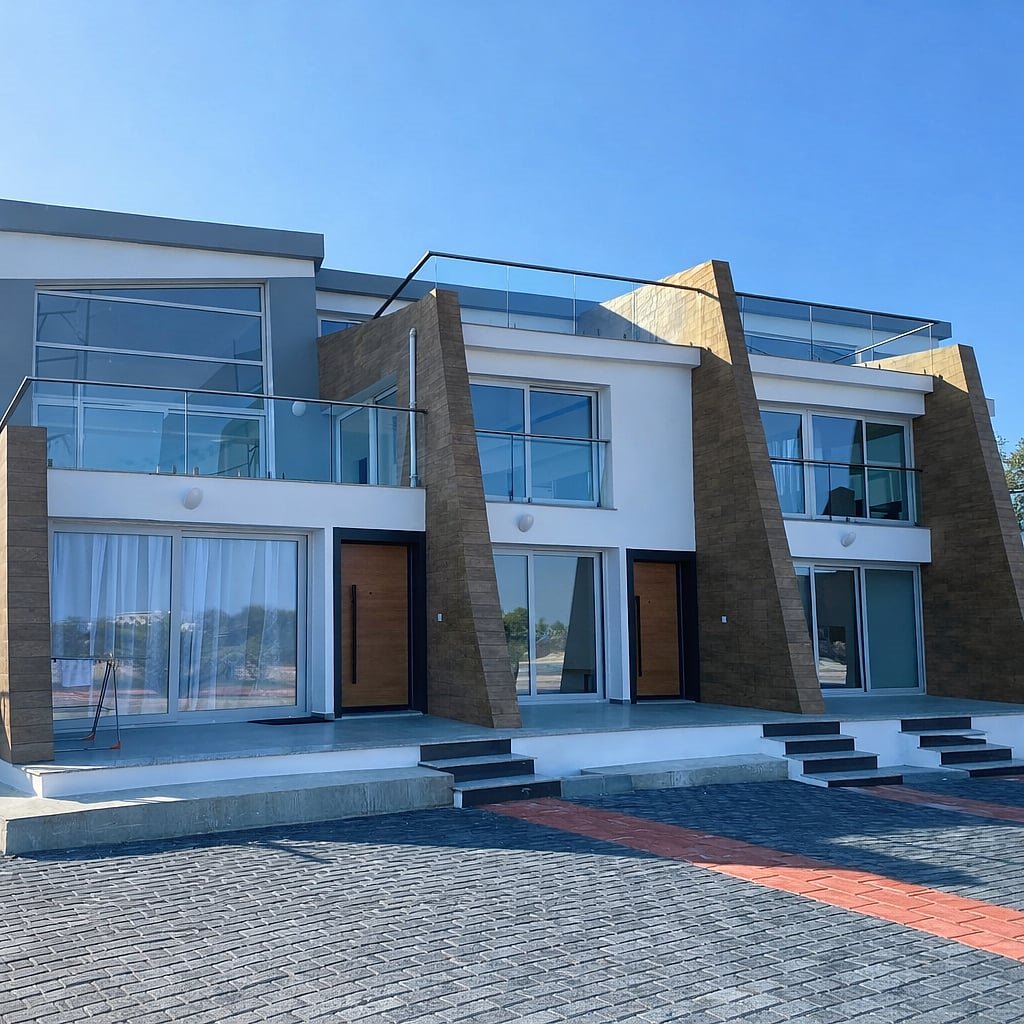 Nowe apartamenty z widokiem na morze w Girne Cypr, Karavas, Alsancak, Girne, Cypr Północny  144m2 Foto 1