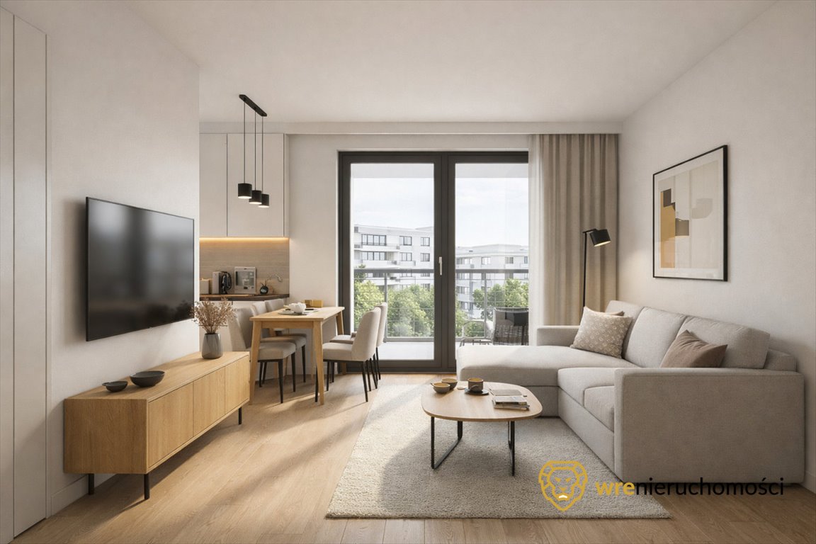Nowoczesne 42 m² z balkonem w centrum Wrocławia zapraszam Wrocław, Szczepin, Stefana Czarnieckiego  42m2 Foto 1