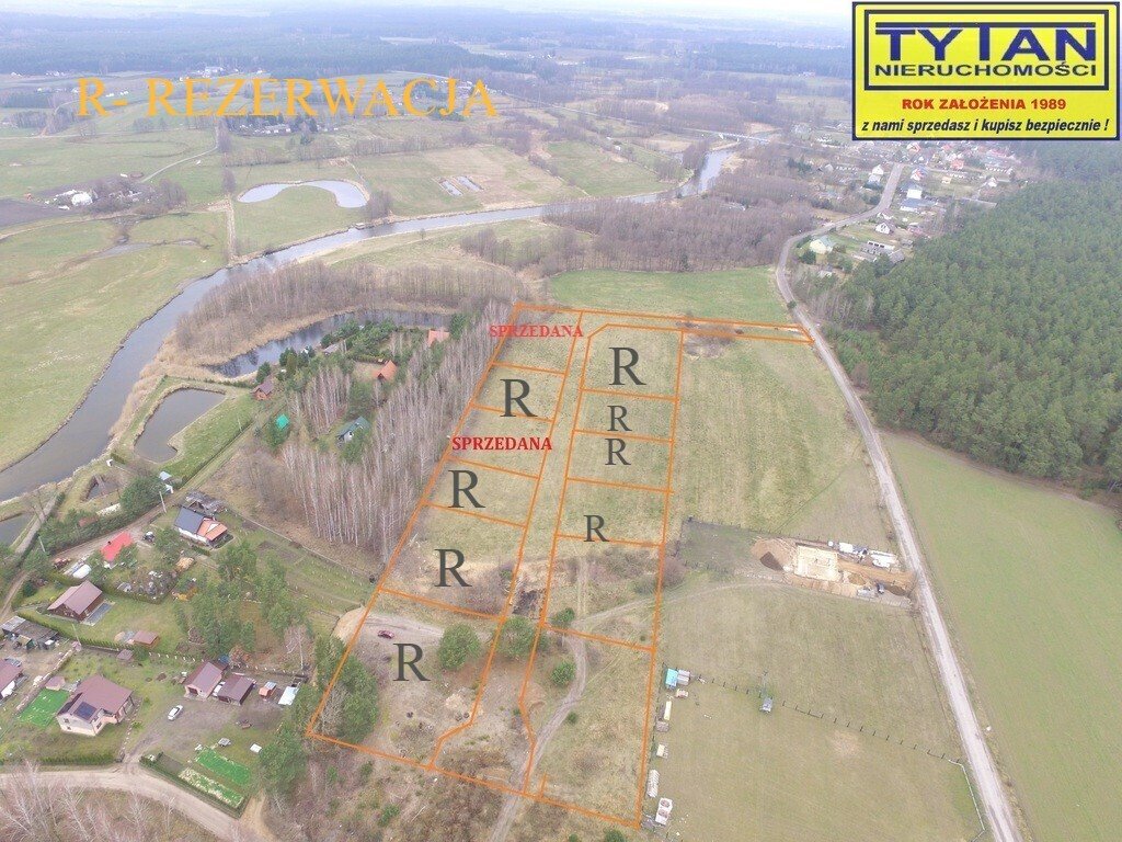 Działka budowlana na sprzedaż Ptaki  1 438m2 Foto 1