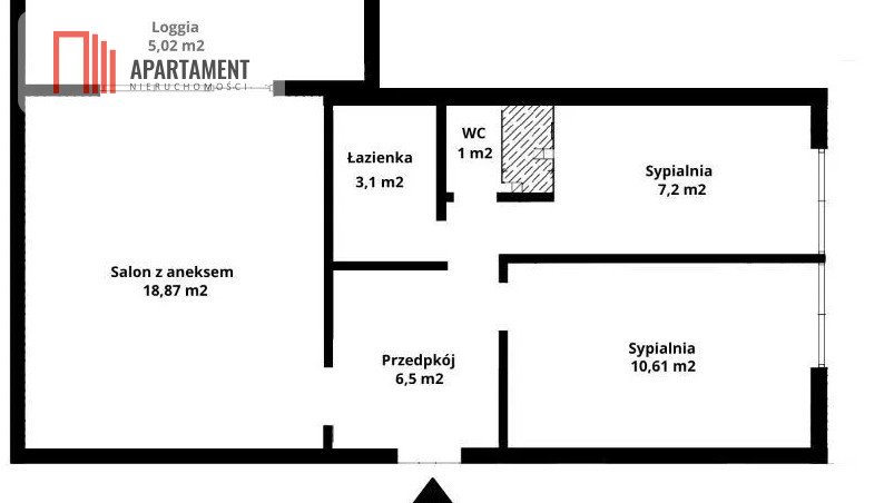 Mieszkanie trzypokojowe na sprzedaż Bydgoszcz, Bartodzieje  52m2 Foto 16