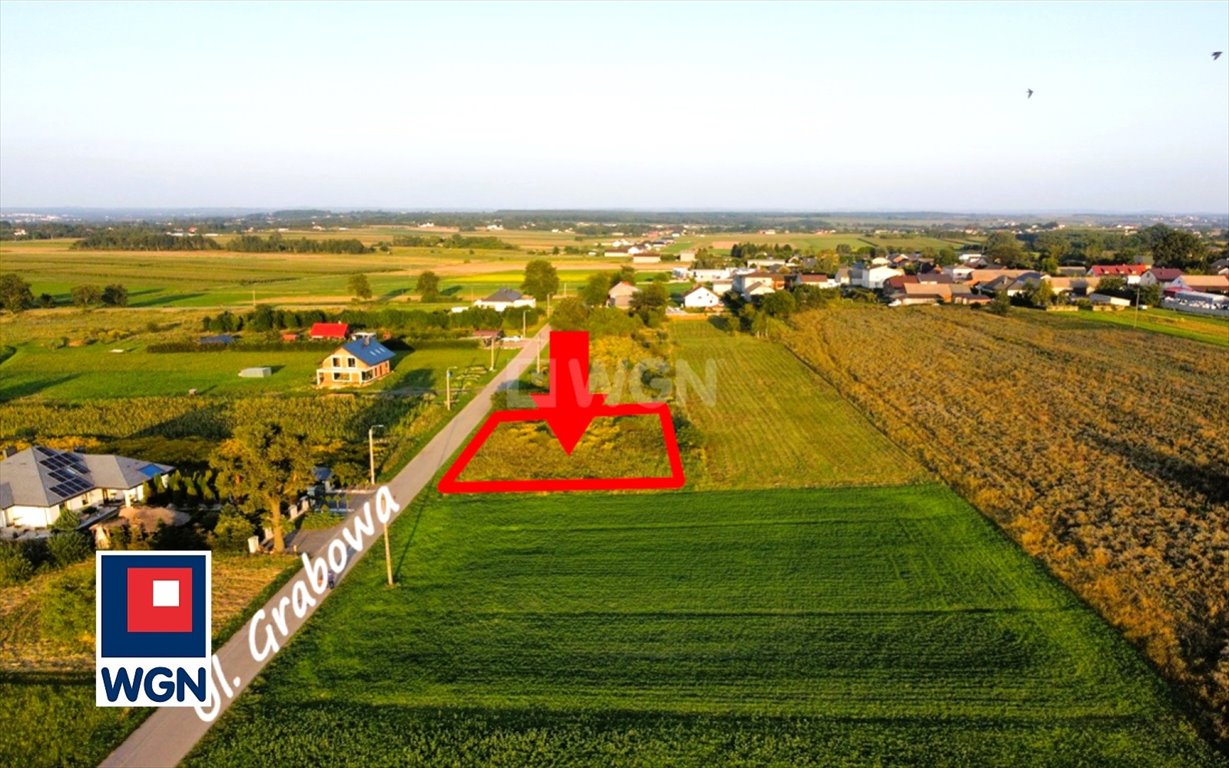 Działka budowlana na sprzedaż Pińczyce, Grabowa  800m2 Foto 1