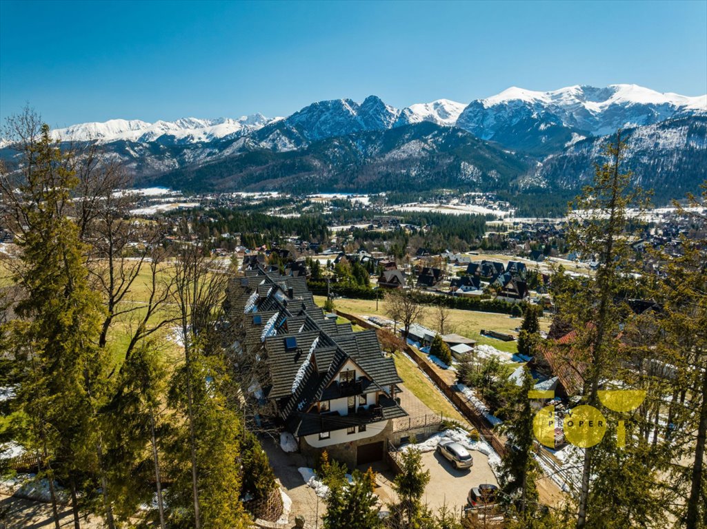 Apartament z panoramicznym widokiem na Tatry, balkon, garaż Kościelisko, Królewska  45m2 Foto 1
