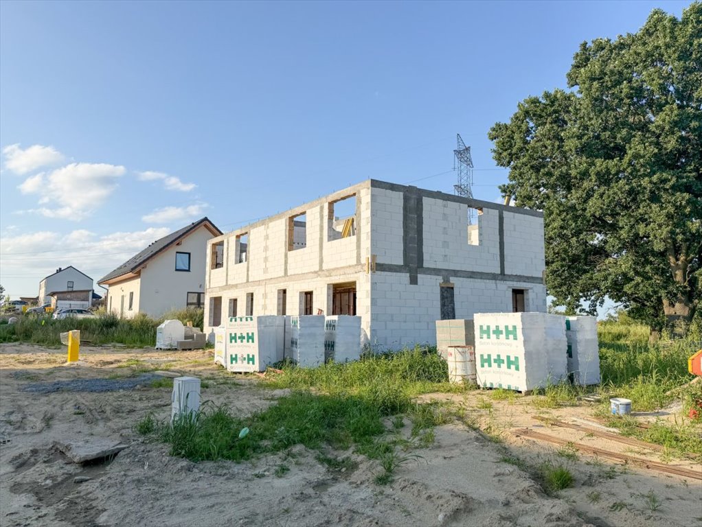 Nowoczesny bliźniak w Pępowie z tarasem i 4 sypialniami - polecam! Pępowo, Wiejska  103m2 Foto 1