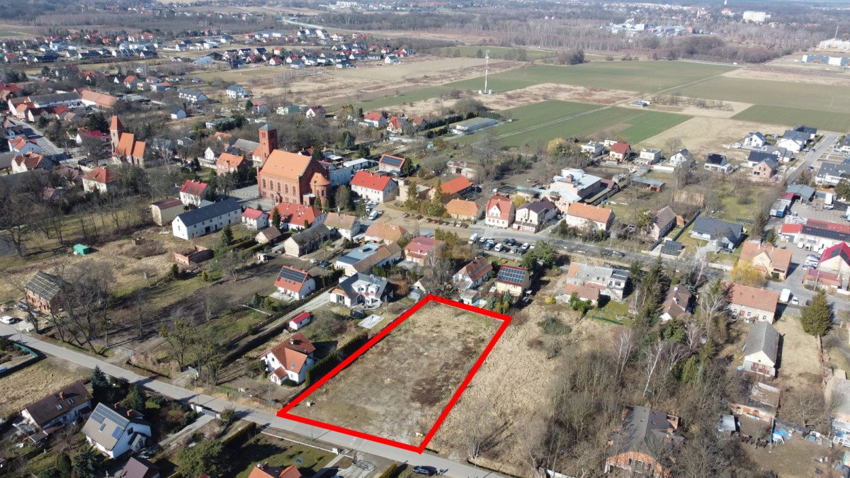 Działka 2273 m² w Jerzmanowie - podział i media Wrocław, Jerzmanowo, Gałowska  2 271m2 Foto 1
