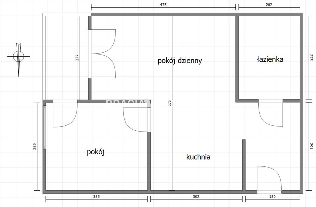 Mieszkanie dwupokojowe na wynajem Kraków, Bronowice, Bronowice Wielkie, Stańczyka  43m2 Foto 3